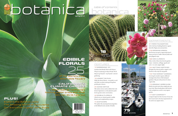 Botanic Magazine Layout