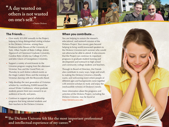 Dickens Project Tri-Fold Brochure