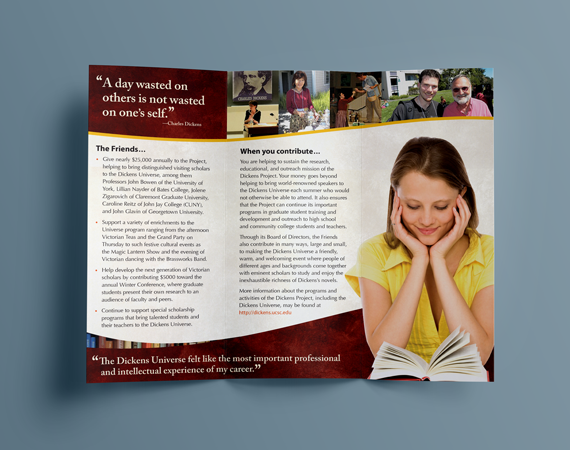 Dickens Project Tri-Fold Brochure