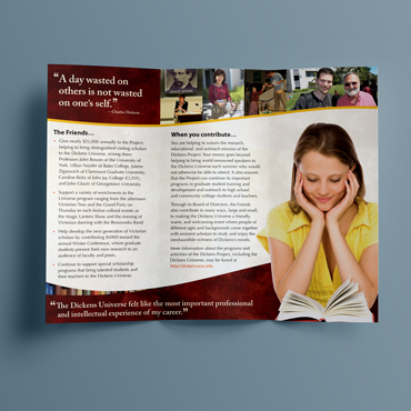 Dickens Project Tri-Fold Brochure