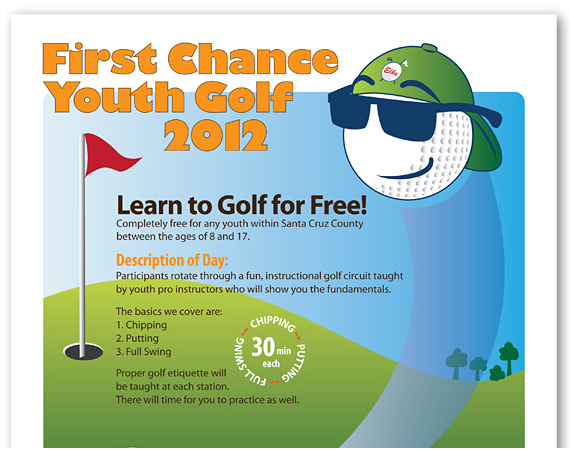 Santa Cruz Elks Club Youth Golf Event Brochure